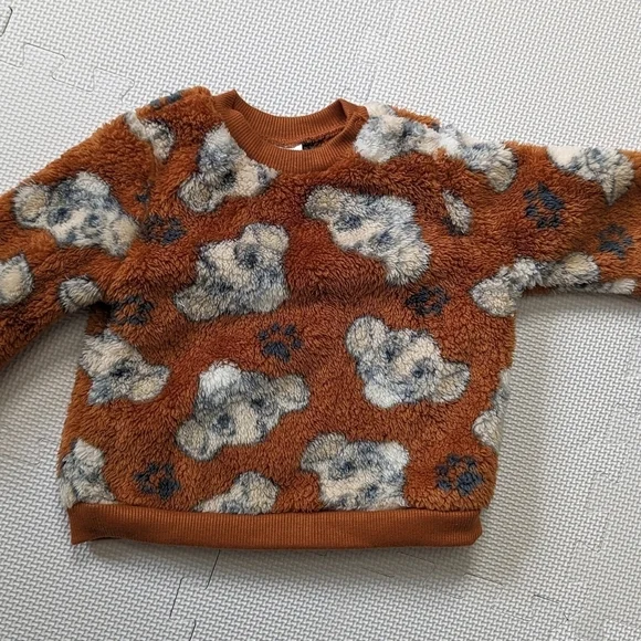 Disney Lion King Infant 18M Sherpa Sweater With Simba - Picture 3 of 5